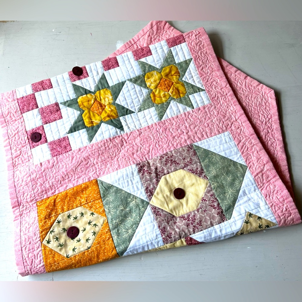 Patchwork Quilted Table Runner
